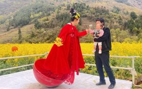 云巔巴山喜迎嘉賓，棧道花海歡慶盛典 | 快來寧強巴山棧道花海共同邂逅春的美麗縮略圖