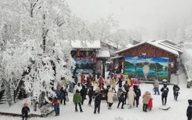漢江源下雪了！雪景美到震撼，不能錯過喲！縮略圖