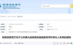 省級學科帶頭人名單公布！漢中這些老師入選→縮略圖