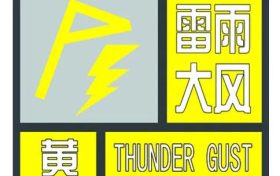 雷雨大風黃色預警！縮略圖